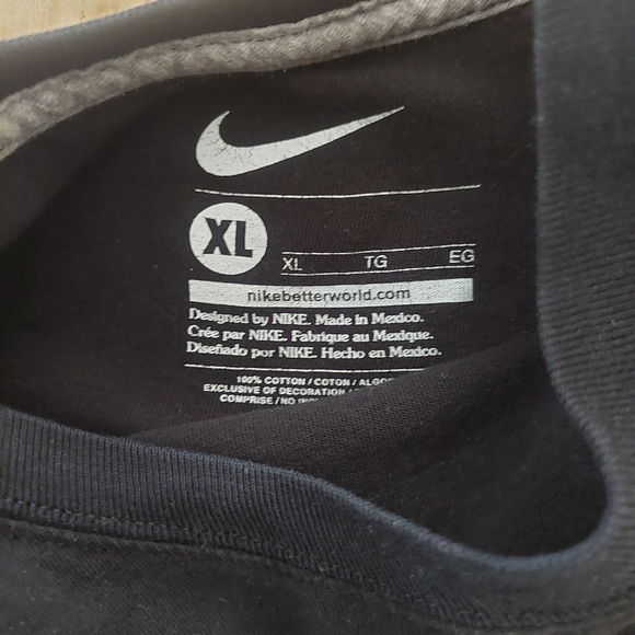 Nike Cowboys T Shirt MEN XL Dri Fit NFL FOOTBALL TEE.   (A) - Picture 4 of 5